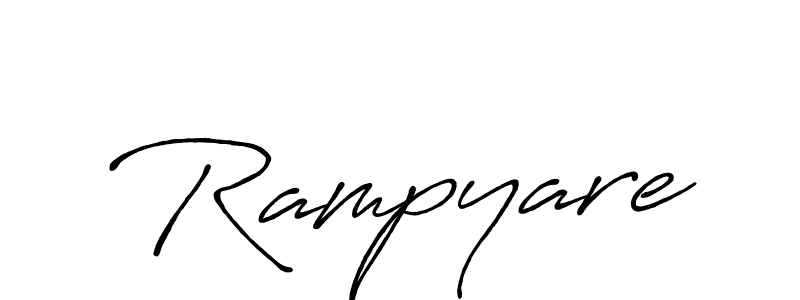 It looks lik you need a new signature style for name Rampyare. Design unique handwritten (Antro_Vectra_Bolder) signature with our free signature maker in just a few clicks. Rampyare signature style 7 images and pictures png