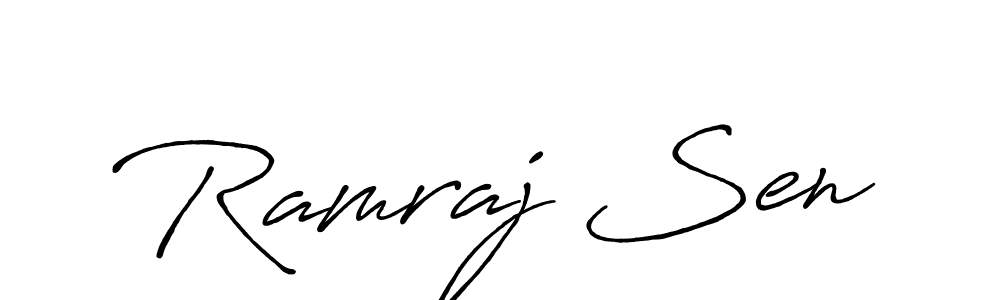 Here are the top 10 professional signature styles for the name Ramraj Sen. These are the best autograph styles you can use for your name. Ramraj Sen signature style 7 images and pictures png