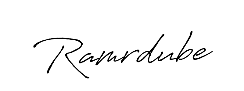 See photos of Ramrdube official signature by Spectra . Check more albums & portfolios. Read reviews & check more about Antro_Vectra_Bolder font. Ramrdube signature style 7 images and pictures png