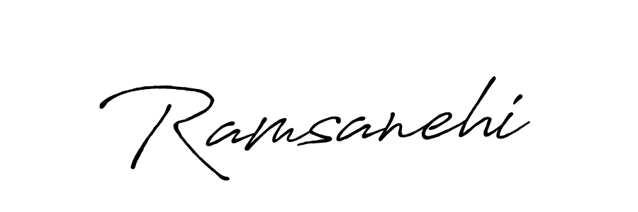 The best way (Antro_Vectra_Bolder) to make a short signature is to pick only two or three words in your name. The name Ramsanehi include a total of six letters. For converting this name. Ramsanehi signature style 7 images and pictures png