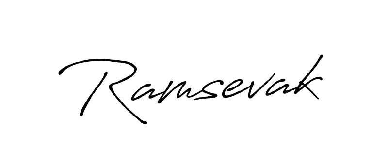 Make a beautiful signature design for name Ramsevak. Use this online signature maker to create a handwritten signature for free. Ramsevak signature style 7 images and pictures png