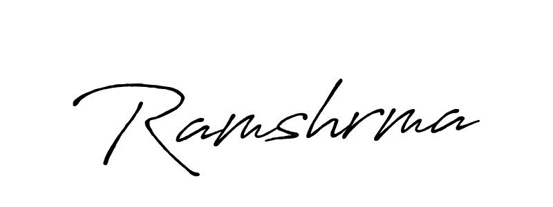 Make a beautiful signature design for name Ramshrma. Use this online signature maker to create a handwritten signature for free. Ramshrma signature style 7 images and pictures png