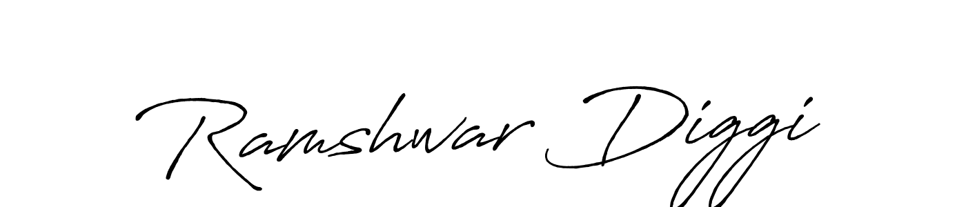 Also we have Ramshwar Diggi name is the best signature style. Create professional handwritten signature collection using Antro_Vectra_Bolder autograph style. Ramshwar Diggi signature style 7 images and pictures png