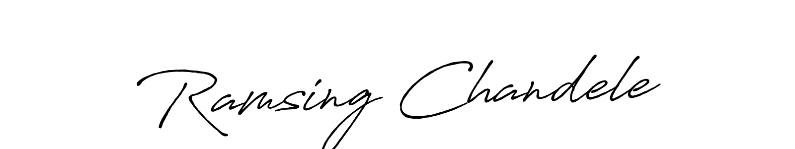 How to Draw Ramsing Chandele signature style? Antro_Vectra_Bolder is a latest design signature styles for name Ramsing Chandele. Ramsing Chandele signature style 7 images and pictures png