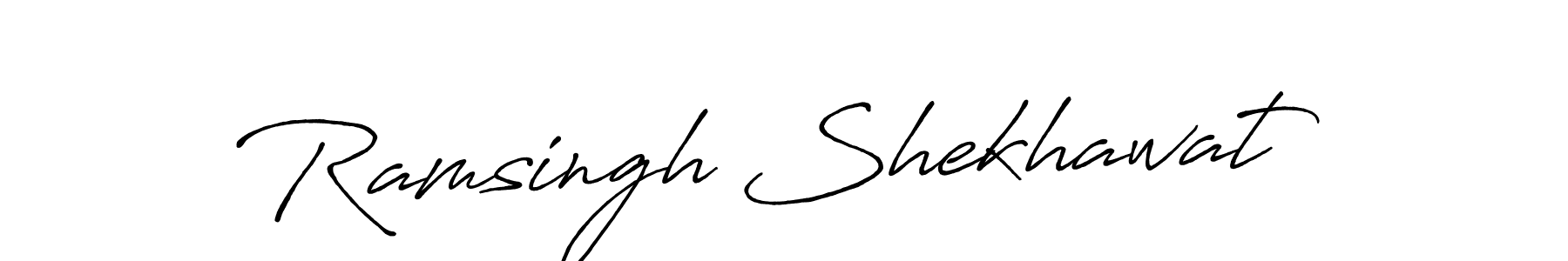 Best and Professional Signature Style for Ramsingh Shekhawat. Antro_Vectra_Bolder Best Signature Style Collection. Ramsingh Shekhawat signature style 7 images and pictures png