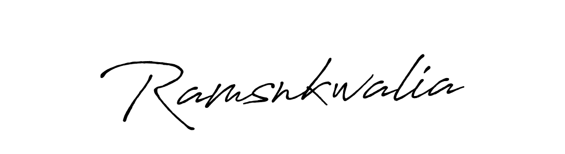if you are searching for the best signature style for your name Ramsnkwalia. so please give up your signature search. here we have designed multiple signature styles  using Antro_Vectra_Bolder. Ramsnkwalia signature style 7 images and pictures png