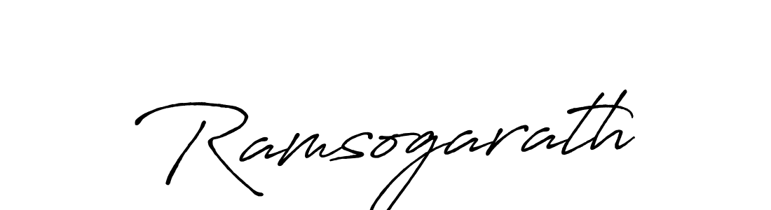 You should practise on your own different ways (Antro_Vectra_Bolder) to write your name (Ramsogarath) in signature. don't let someone else do it for you. Ramsogarath signature style 7 images and pictures png