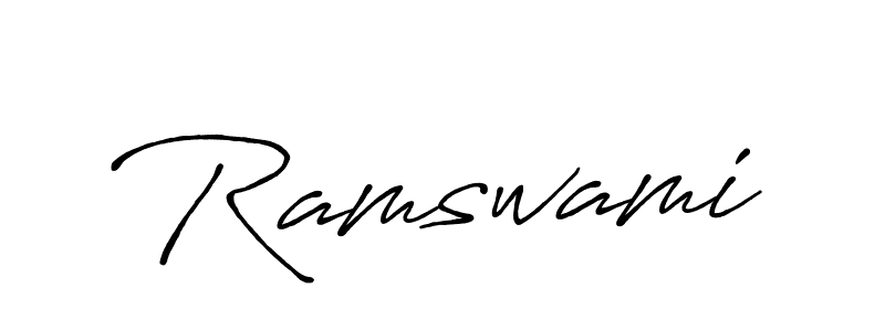 Antro_Vectra_Bolder is a professional signature style that is perfect for those who want to add a touch of class to their signature. It is also a great choice for those who want to make their signature more unique. Get Ramswami name to fancy signature for free. Ramswami signature style 7 images and pictures png