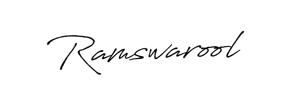 Make a short Ramswarool signature style. Manage your documents anywhere anytime using Antro_Vectra_Bolder. Create and add eSignatures, submit forms, share and send files easily. Ramswarool signature style 7 images and pictures png