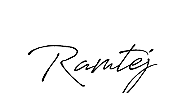 Best and Professional Signature Style for Ramtej. Antro_Vectra_Bolder Best Signature Style Collection. Ramtej signature style 7 images and pictures png