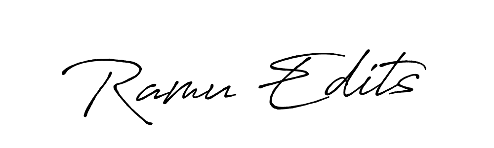 See photos of Ramu Edits official signature by Spectra . Check more albums & portfolios. Read reviews & check more about Antro_Vectra_Bolder font. Ramu Edits signature style 7 images and pictures png