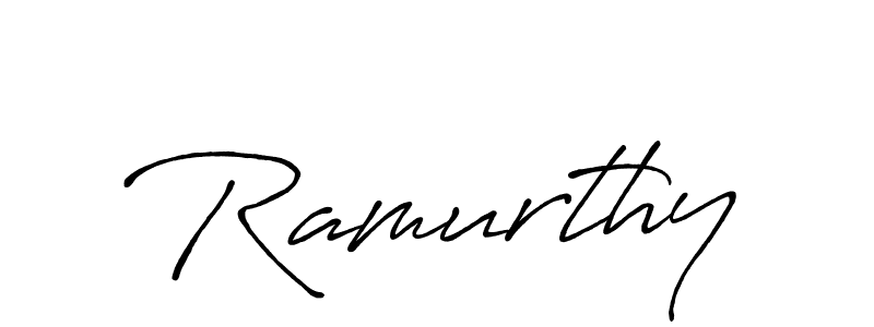 You should practise on your own different ways (Antro_Vectra_Bolder) to write your name (Ramurthy) in signature. don't let someone else do it for you. Ramurthy signature style 7 images and pictures png