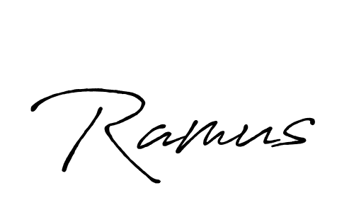 How to make Ramus name signature. Use Antro_Vectra_Bolder style for creating short signs online. This is the latest handwritten sign. Ramus signature style 7 images and pictures png