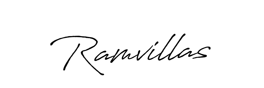 How to Draw Ramvillas signature style? Antro_Vectra_Bolder is a latest design signature styles for name Ramvillas. Ramvillas signature style 7 images and pictures png