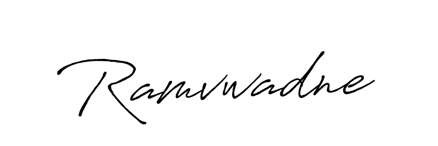 Design your own signature with our free online signature maker. With this signature software, you can create a handwritten (Antro_Vectra_Bolder) signature for name Ramvwadne. Ramvwadne signature style 7 images and pictures png