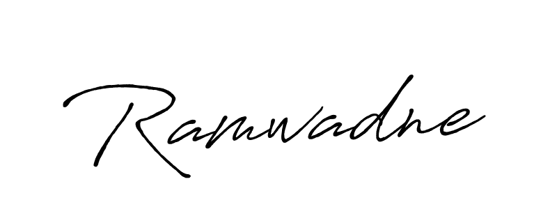 Also You can easily find your signature by using the search form. We will create Ramwadne name handwritten signature images for you free of cost using Antro_Vectra_Bolder sign style. Ramwadne signature style 7 images and pictures png