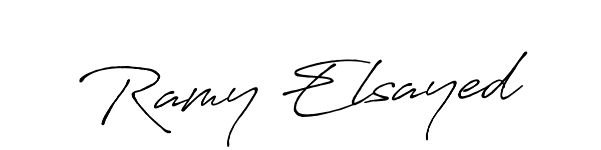 You can use this online signature creator to create a handwritten signature for the name Ramy Elsayed. This is the best online autograph maker. Ramy Elsayed signature style 7 images and pictures png