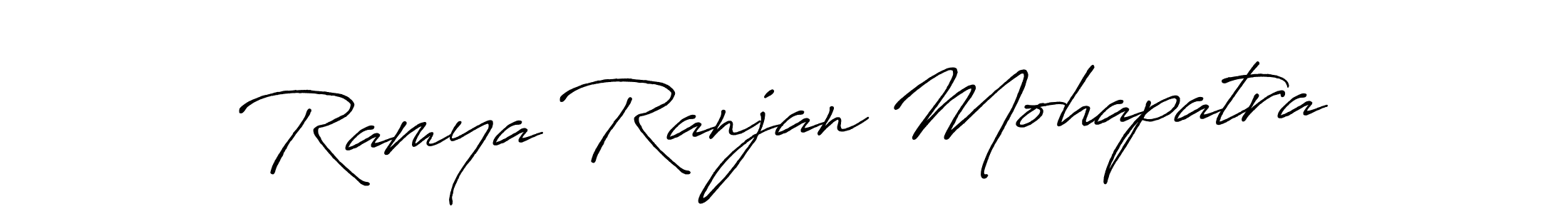 if you are searching for the best signature style for your name Ramya Ranjan Mohapatra. so please give up your signature search. here we have designed multiple signature styles  using Antro_Vectra_Bolder. Ramya Ranjan Mohapatra signature style 7 images and pictures png