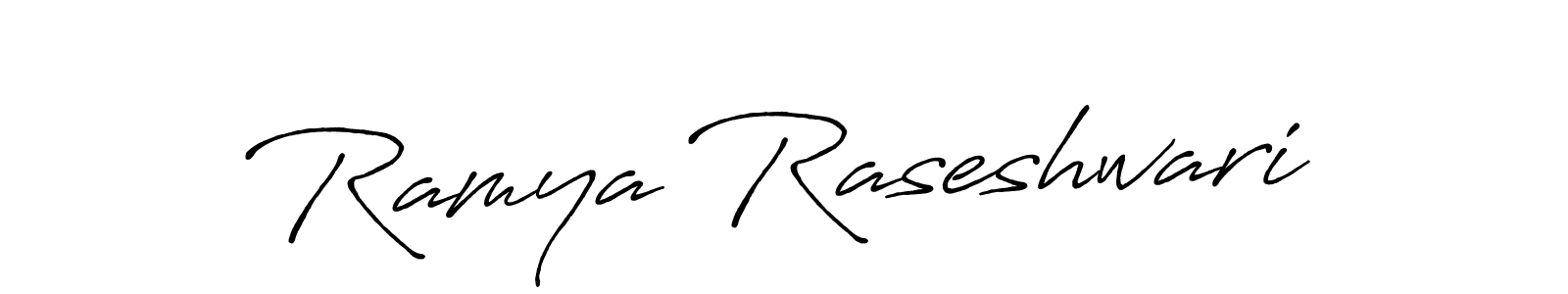 The best way (Antro_Vectra_Bolder) to make a short signature is to pick only two or three words in your name. The name Ramya Raseshwari include a total of six letters. For converting this name. Ramya Raseshwari signature style 7 images and pictures png