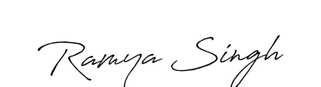 Here are the top 10 professional signature styles for the name Ramya Singh. These are the best autograph styles you can use for your name. Ramya Singh signature style 7 images and pictures png