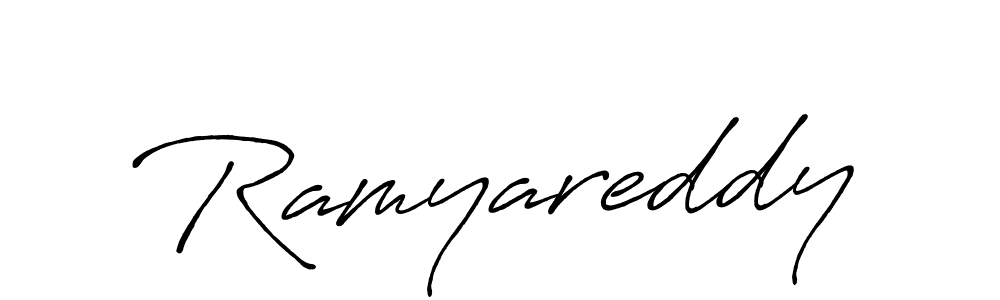 Also You can easily find your signature by using the search form. We will create Ramyareddy name handwritten signature images for you free of cost using Antro_Vectra_Bolder sign style. Ramyareddy signature style 7 images and pictures png