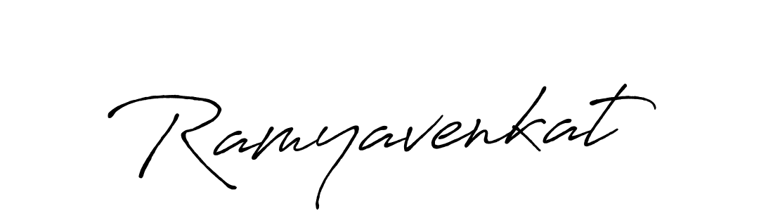 Make a beautiful signature design for name Ramyavenkat. Use this online signature maker to create a handwritten signature for free. Ramyavenkat signature style 7 images and pictures png