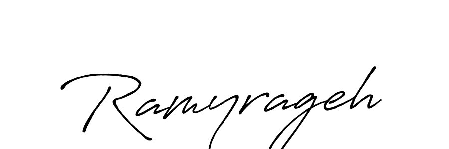 Also You can easily find your signature by using the search form. We will create Ramyrageh name handwritten signature images for you free of cost using Antro_Vectra_Bolder sign style. Ramyrageh signature style 7 images and pictures png