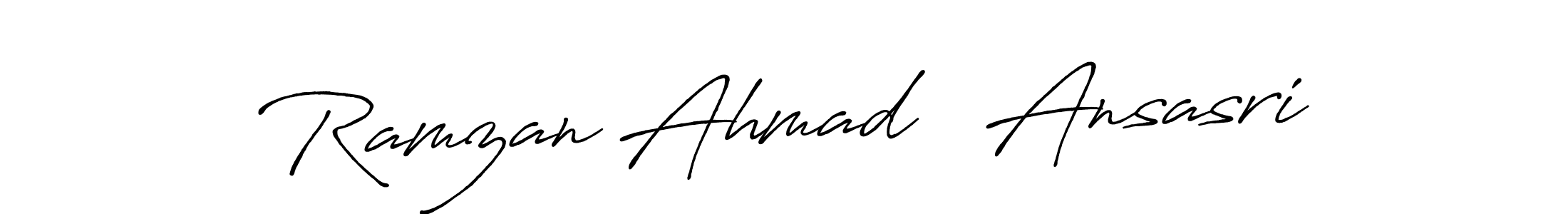 Also You can easily find your signature by using the search form. We will create Ramzan Ahmad   Ansasri name handwritten signature images for you free of cost using Antro_Vectra_Bolder sign style. Ramzan Ahmad   Ansasri signature style 7 images and pictures png