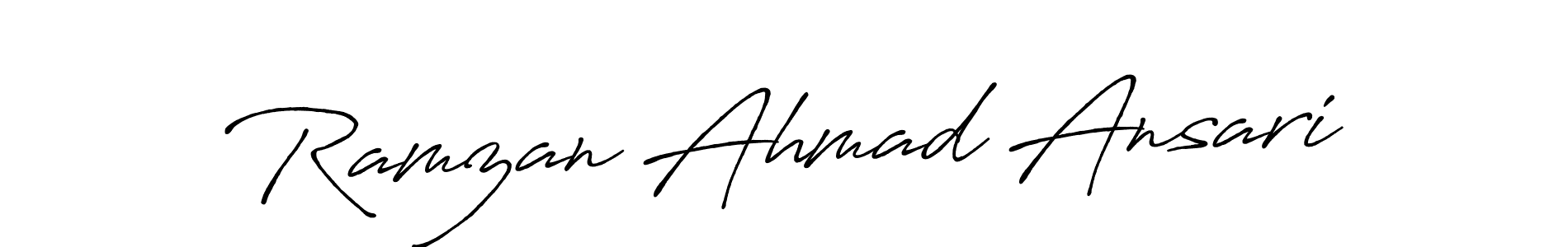 Similarly Antro_Vectra_Bolder is the best handwritten signature design. Signature creator online .You can use it as an online autograph creator for name Ramzan Ahmad Ansari. Ramzan Ahmad Ansari signature style 7 images and pictures png