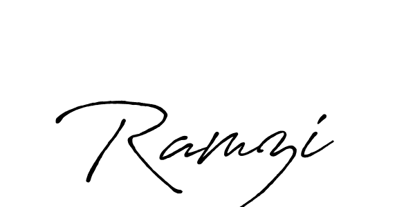 You should practise on your own different ways (Antro_Vectra_Bolder) to write your name (Ramzi ) in signature. don't let someone else do it for you. Ramzi  signature style 7 images and pictures png
