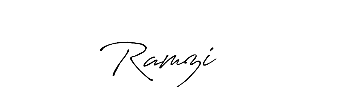 How to make Ramzi مطر signature? Antro_Vectra_Bolder is a professional autograph style. Create handwritten signature for Ramzi مطر name. Ramzi مطر signature style 7 images and pictures png