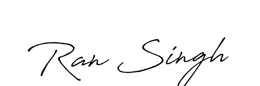 The best way (Antro_Vectra_Bolder) to make a short signature is to pick only two or three words in your name. The name Ran Singh include a total of six letters. For converting this name. Ran Singh signature style 7 images and pictures png