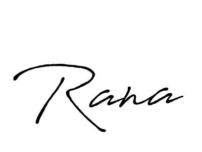 Use a signature maker to create a handwritten signature online. With this signature software, you can design (Antro_Vectra_Bolder) your own signature for name Rana. Rana signature style 7 images and pictures png