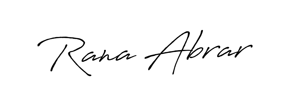 This is the best signature style for the Rana Abrar name. Also you like these signature font (Antro_Vectra_Bolder). Mix name signature. Rana Abrar signature style 7 images and pictures png