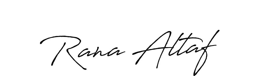 Rana Altaf stylish signature style. Best Handwritten Sign (Antro_Vectra_Bolder) for my name. Handwritten Signature Collection Ideas for my name Rana Altaf. Rana Altaf signature style 7 images and pictures png