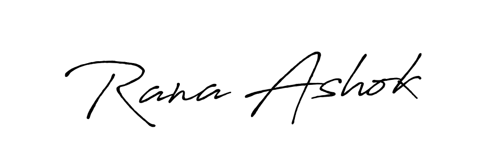 How to make Rana Ashok signature? Antro_Vectra_Bolder is a professional autograph style. Create handwritten signature for Rana Ashok name. Rana Ashok signature style 7 images and pictures png