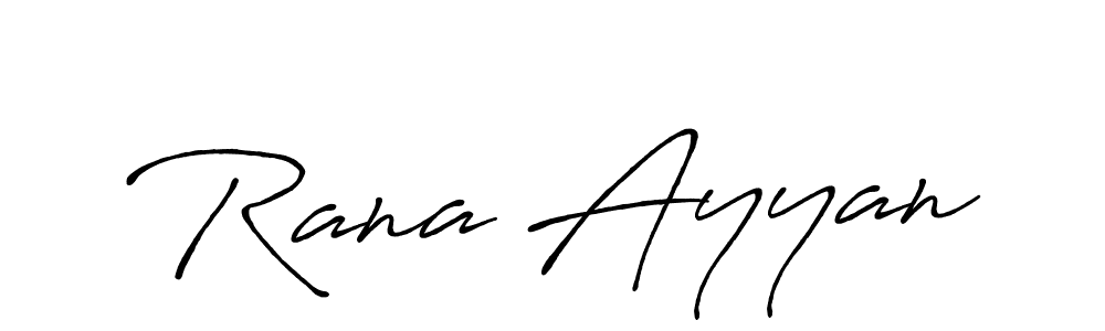 Similarly Antro_Vectra_Bolder is the best handwritten signature design. Signature creator online .You can use it as an online autograph creator for name Rana Ayyan. Rana Ayyan signature style 7 images and pictures png