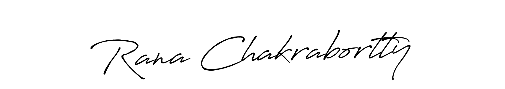 Also we have Rana Chakrabortty name is the best signature style. Create professional handwritten signature collection using Antro_Vectra_Bolder autograph style. Rana Chakrabortty signature style 7 images and pictures png