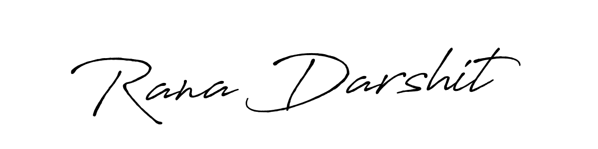 How to make Rana Darshit signature? Antro_Vectra_Bolder is a professional autograph style. Create handwritten signature for Rana Darshit name. Rana Darshit signature style 7 images and pictures png