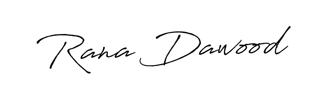 Design your own signature with our free online signature maker. With this signature software, you can create a handwritten (Antro_Vectra_Bolder) signature for name Rana Dawood. Rana Dawood signature style 7 images and pictures png