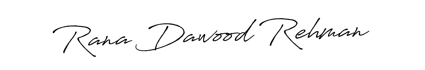 Make a beautiful signature design for name Rana Dawood Rehman. Use this online signature maker to create a handwritten signature for free. Rana Dawood Rehman signature style 7 images and pictures png