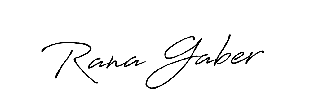 The best way (Antro_Vectra_Bolder) to make a short signature is to pick only two or three words in your name. The name Rana Gaber include a total of six letters. For converting this name. Rana Gaber signature style 7 images and pictures png