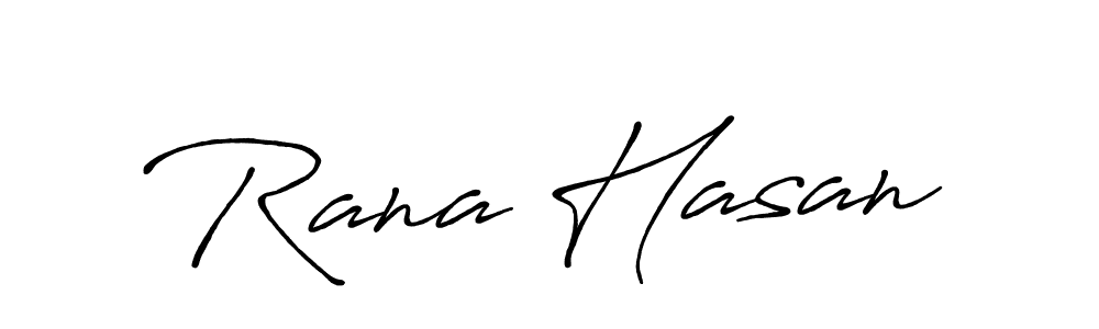 Also You can easily find your signature by using the search form. We will create Rana Hasan name handwritten signature images for you free of cost using Antro_Vectra_Bolder sign style. Rana Hasan signature style 7 images and pictures png