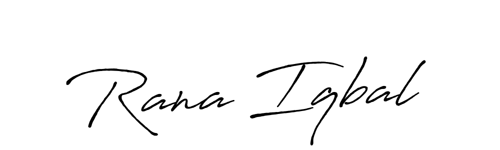 Similarly Antro_Vectra_Bolder is the best handwritten signature design. Signature creator online .You can use it as an online autograph creator for name Rana Iqbal. Rana Iqbal signature style 7 images and pictures png