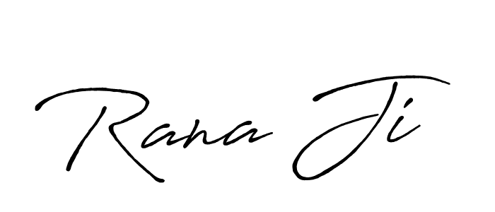 Once you've used our free online signature maker to create your best signature Antro_Vectra_Bolder style, it's time to enjoy all of the benefits that Rana Ji name signing documents. Rana Ji signature style 7 images and pictures png