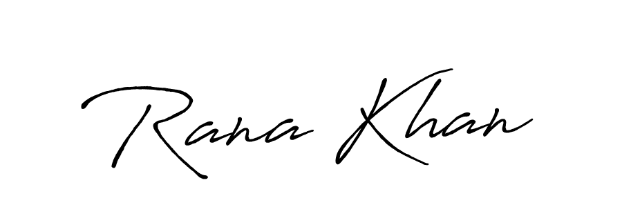 Also You can easily find your signature by using the search form. We will create Rana Khan name handwritten signature images for you free of cost using Antro_Vectra_Bolder sign style. Rana Khan signature style 7 images and pictures png