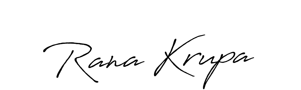 It looks lik you need a new signature style for name Rana Krupa. Design unique handwritten (Antro_Vectra_Bolder) signature with our free signature maker in just a few clicks. Rana Krupa signature style 7 images and pictures png