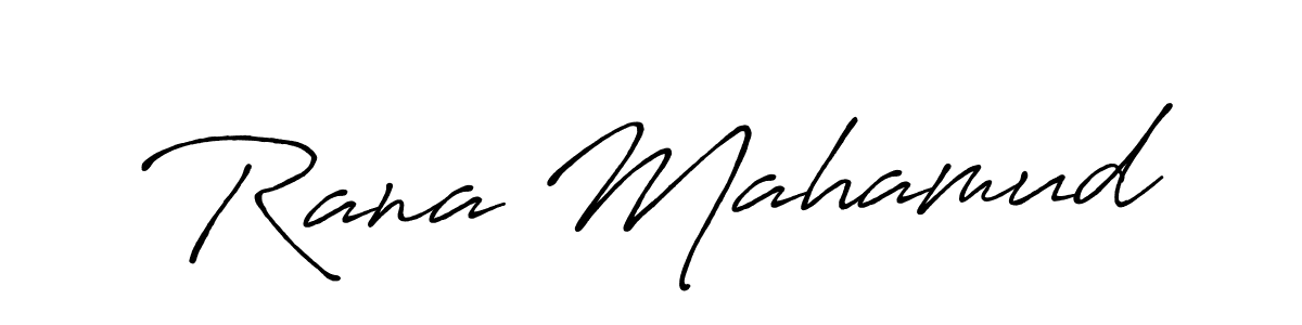 Once you've used our free online signature maker to create your best signature Antro_Vectra_Bolder style, it's time to enjoy all of the benefits that Rana Mahamud name signing documents. Rana Mahamud signature style 7 images and pictures png