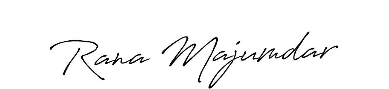Use a signature maker to create a handwritten signature online. With this signature software, you can design (Antro_Vectra_Bolder) your own signature for name Rana Majumdar. Rana Majumdar signature style 7 images and pictures png