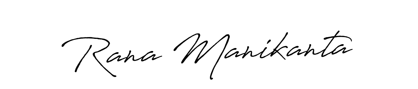 Once you've used our free online signature maker to create your best signature Antro_Vectra_Bolder style, it's time to enjoy all of the benefits that Rana Manikanta name signing documents. Rana Manikanta signature style 7 images and pictures png